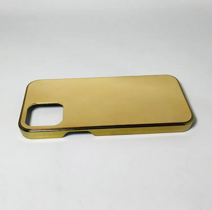 24K Gold Plain IPhone Series Case